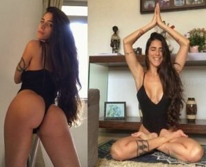 Professora de Yoga caiu na net nua - SexoMaluco