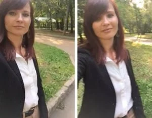 Mulher elegante e de respeito