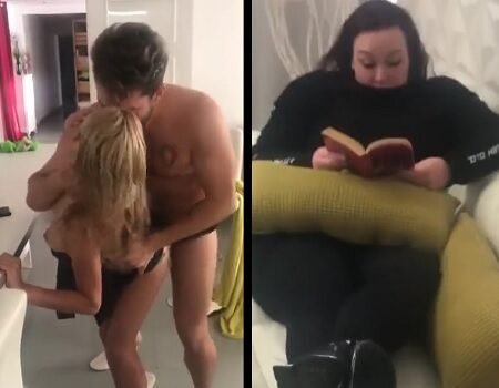 Fazendo um pornô no apartamento da amiga