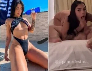 Japonesa nordestina boquete bem babado
