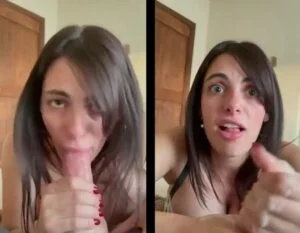 Ela não esperava tanta porra