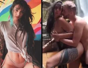 Dread Hot sexo na cachoeira pública
