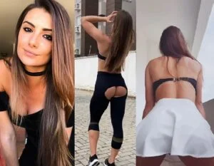 Sarah Caus linda e gostosa provocando