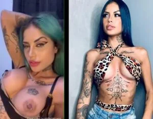 Tati Zaqui pelada mostrando a bucetinha e os peitões