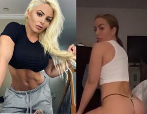 Diva do WWE Mandy Rose chocou fans dançado de fio dental