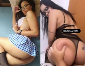 Kau Martini chupando e rebolando no pau do amigo