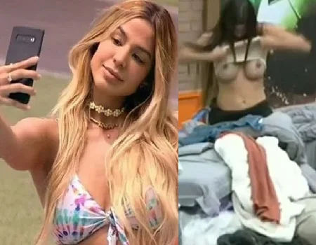 Kerline ex-bbb pagando peitinho em A Fazenda 14
