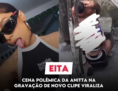 Anitta boquete na favela em seu novo clipe