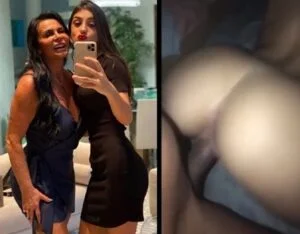 Bia Miranda neta da Gretchen fodendo de quatro