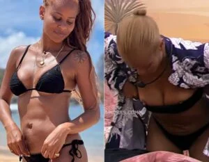 BBB23 Aline Wirley pagando peitinho