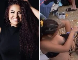 BBB23: Paula Freitas pagando peitinho