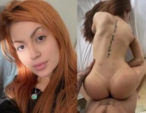 Mari Ávila dando o cu de quatro e ainda ficou rebolando