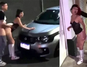 Fodendo a bunda da prostituta em todo lugar